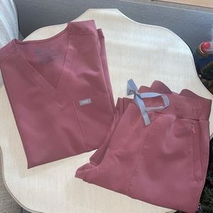 Mauve XS FIGS Scrub BOTTOMS